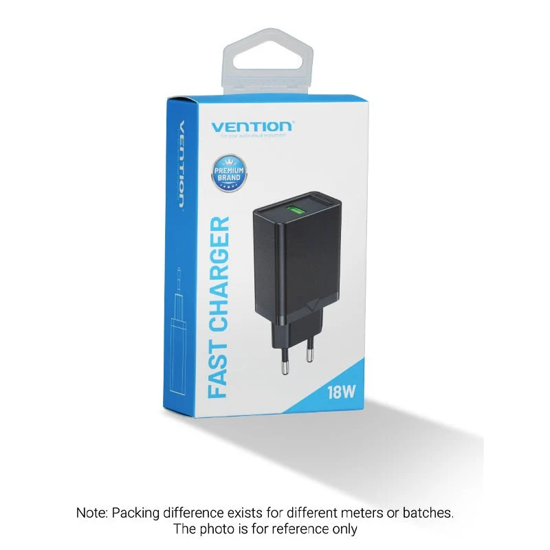 Vention 1-Port USB Wall Charger 18W EU-Plug - Image 11