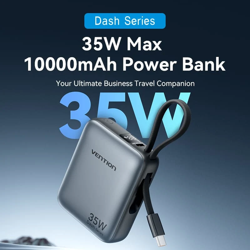 Vention 10000mAh Power Bank 35W - Image 3