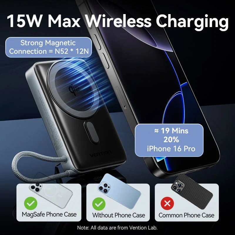 Vention 10000mAh Power Bank 35W - Image 13