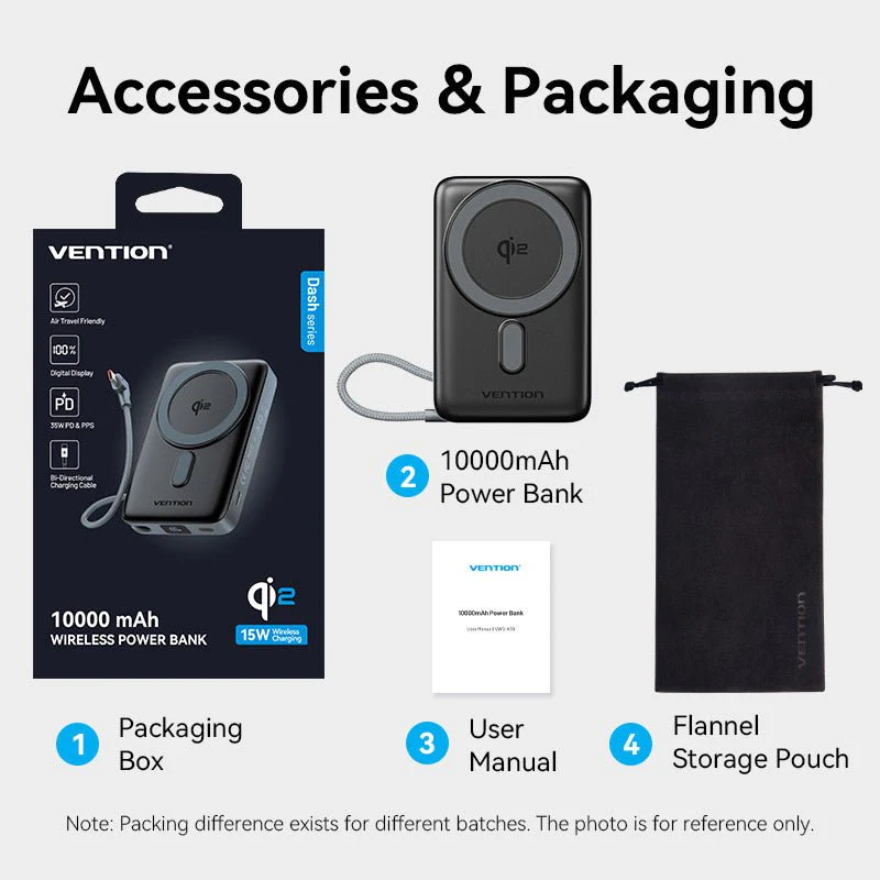 Vention 10000mAh Power Bank 35W - Image 20