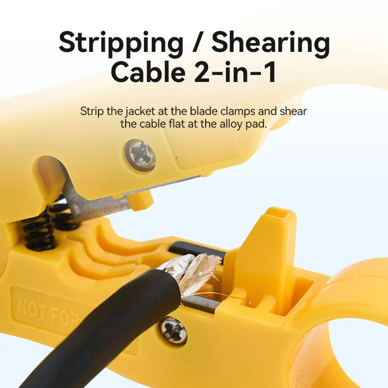 Vention Coaxial Cable Stripper Yellow - Image 5