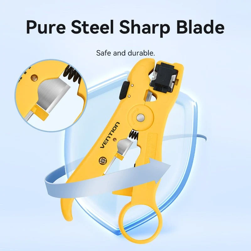 Vention Coaxial Cable Stripper Yellow - Image 7