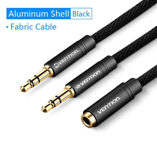 Vention 2 in 1 3.5mm Audio Cable - Image 11
