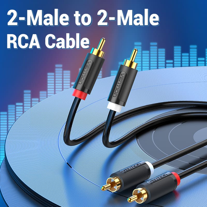 Vention 2-Male to 2-Male RCA Cable - Image 2