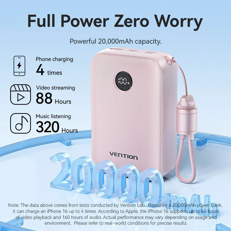 Vention 20000mAh Power Bank 22.5W - Image 16