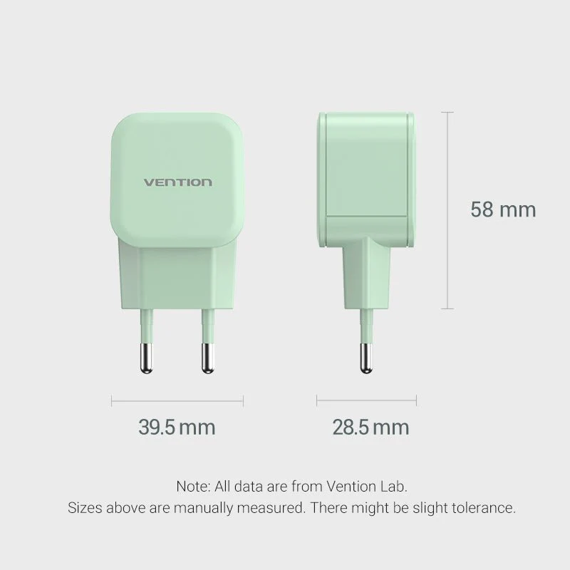 Vention 1-Port USB-C Wall Charger 20W EU-Plug - Image 15