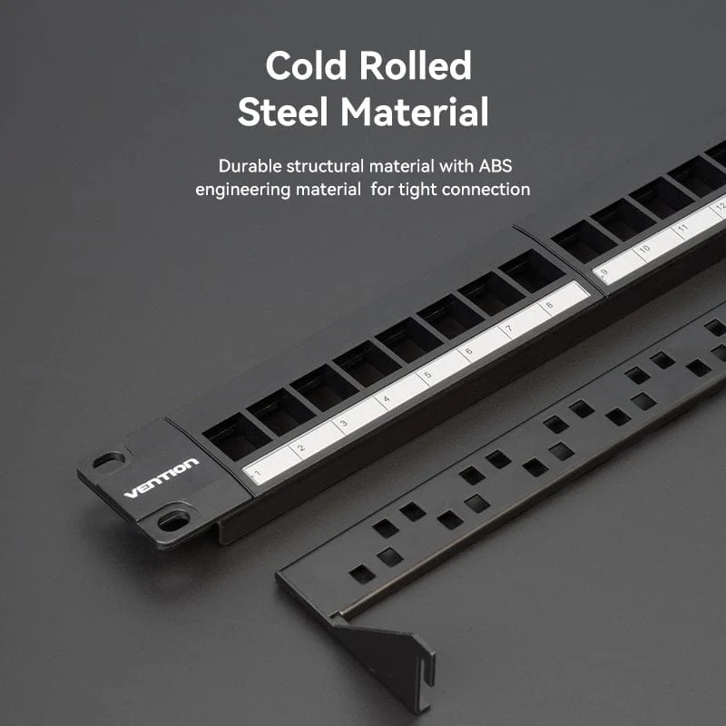 Vention Blank Keystone Patch Panel - Image 4