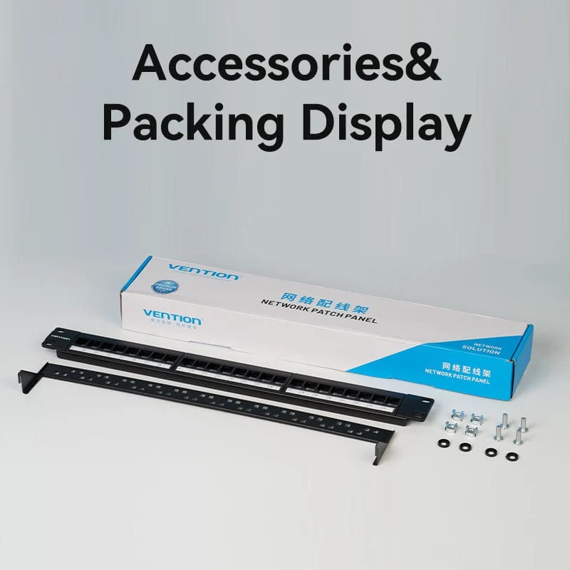 Vention Blank Keystone Patch Panel - Image 9