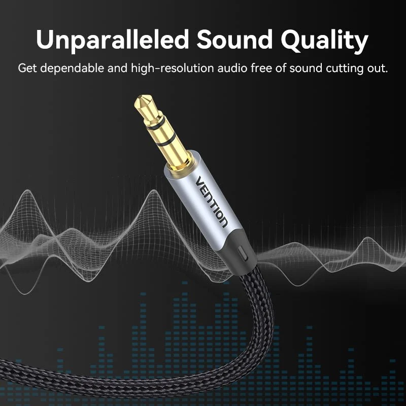 Vention 3.5mm Male to 2.5mm Male Audio Cable - Image 5