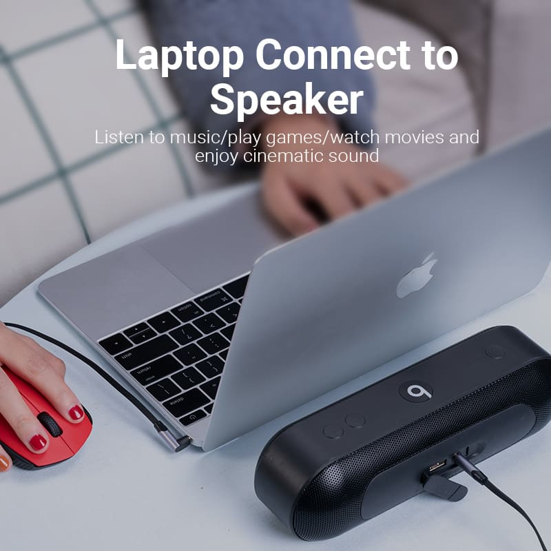 3.5MM Right Angle Male to Male Flat Aux Cable - Image 10