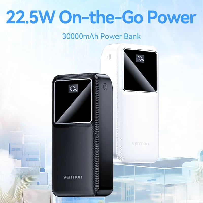 Vention 30000mAh Power Bank 22.5W - Image 3