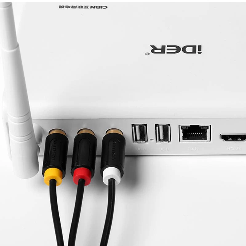 Vention 3RCA to 3 RCA Cable Audio Video Male to Male AV Cable Gold Plated for STB DVD TV VCD Blueplayer Amplifier Cable RCA Jack - Image 4