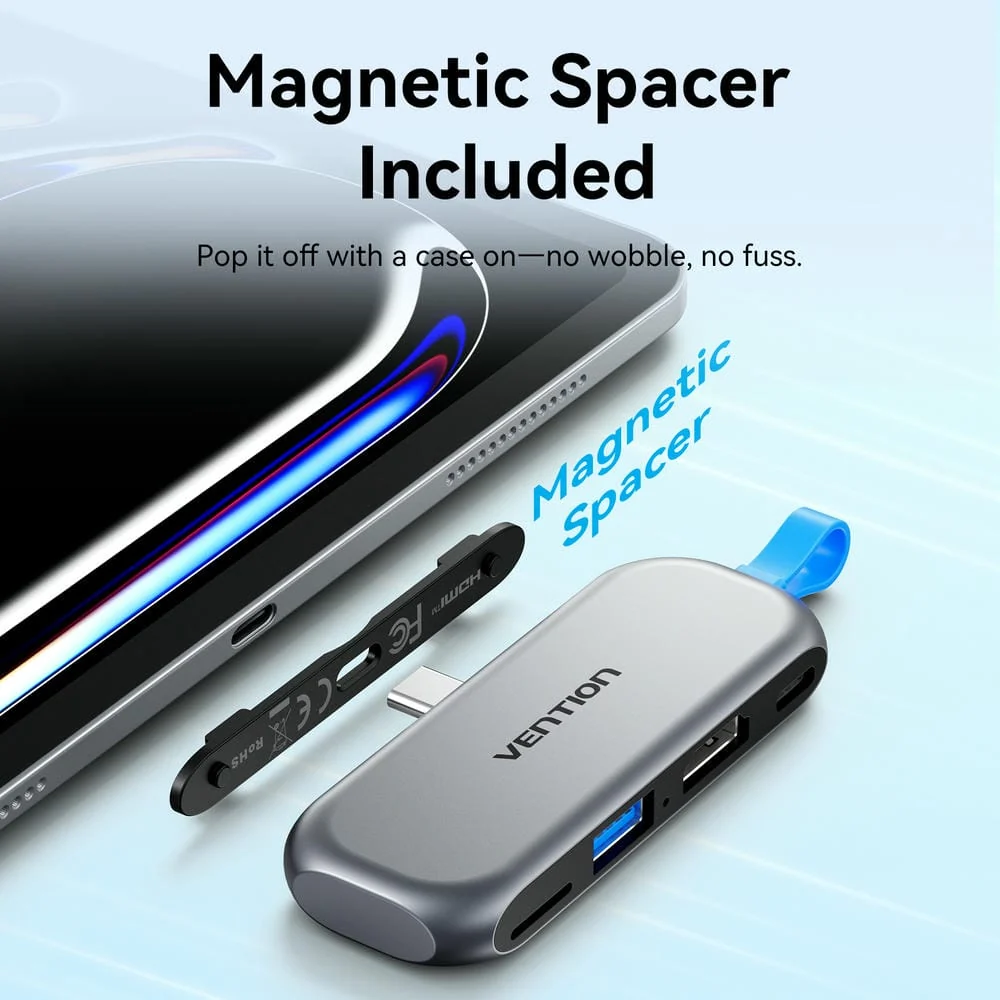 Vention 4-in-1 USB-C Cable-Free Docking Station - Image 6