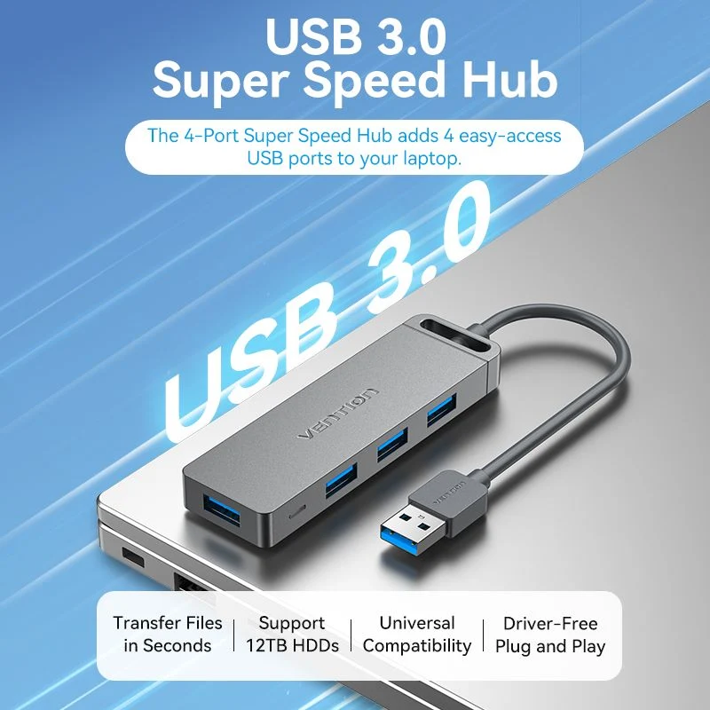 Vention 5-in-1 USB 3.0 Hub - Image 3
