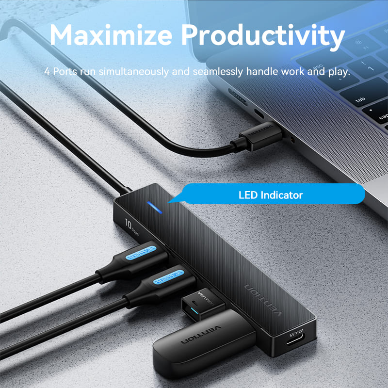 Vention 5-in-1 USB 3.2 Gen 2 Hub - Image 5