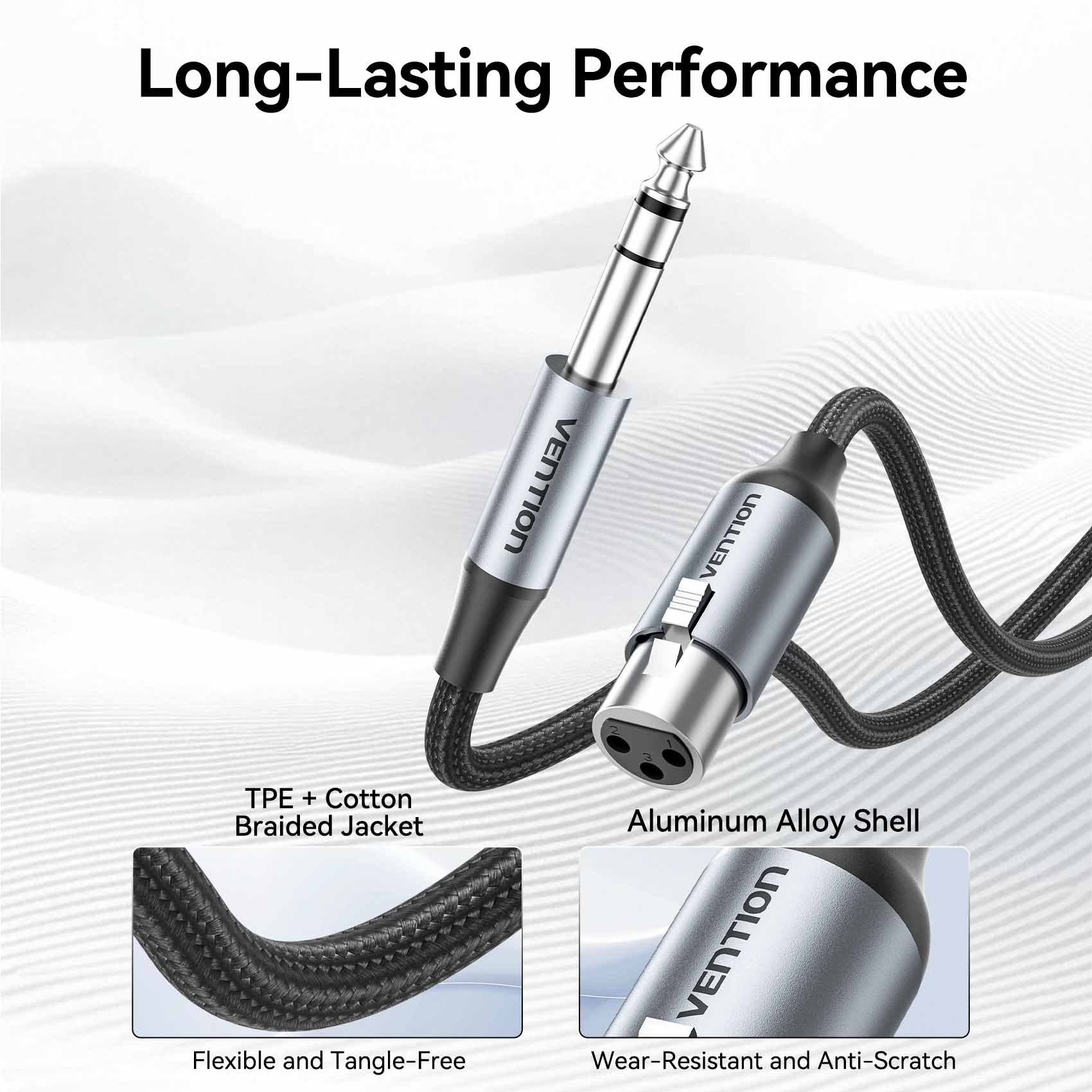 Vention 6.35mm Male to XLR Female Audio Cable - Image 9