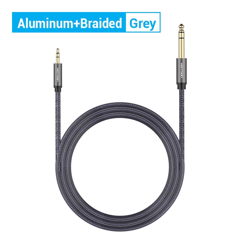 Vention 6.5 to 3.5 Jack Aux Cable Adapter for Speaker Guitar Amplifier TRS Audio Cable Jack 3.5mm to 6.5mm Audio Cable Auxiliar - Image 3