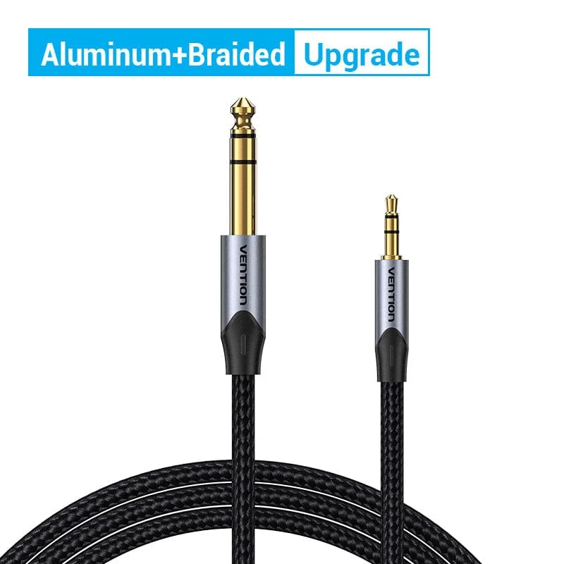 Vention 6.5 to 3.5 Jack Aux Cable Adapter for Speaker Guitar Amplifier TRS Audio Cable Jack 3.5mm to 6.5mm Audio Cable Auxiliar - Image 4