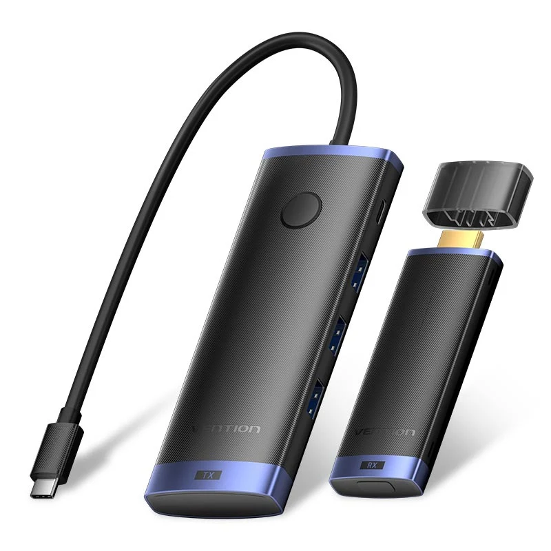 Vention 6-in-1 USB-C Wireless HDMI™ Docking Station
