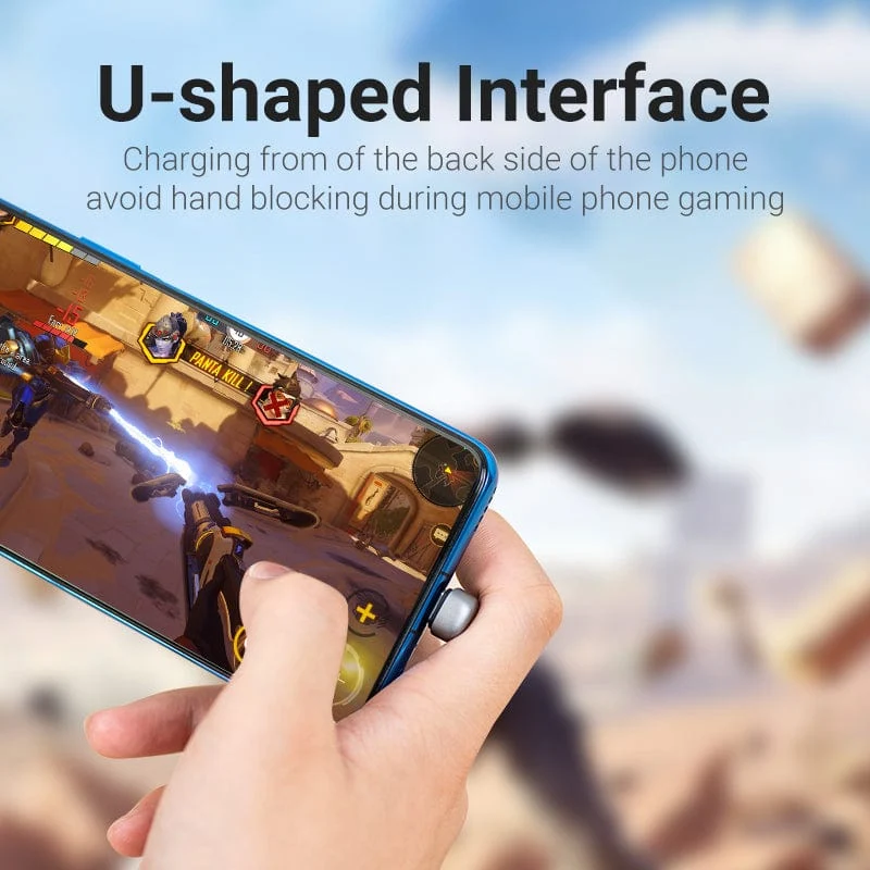 Vention USB 2.0 A Male to USB-C Male U-Shaped 5A Cable  Aluminum Alloy Type - Image 5