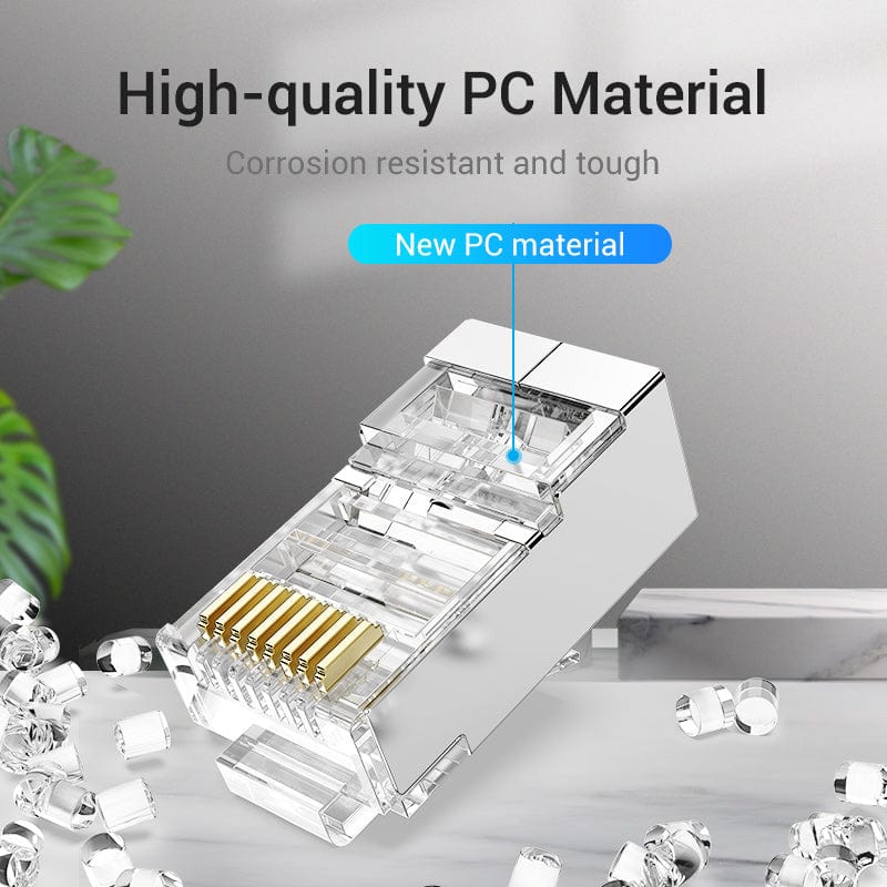 Vention Cat.5E FTP RJ45 Modular Plug Transparent - Image 7