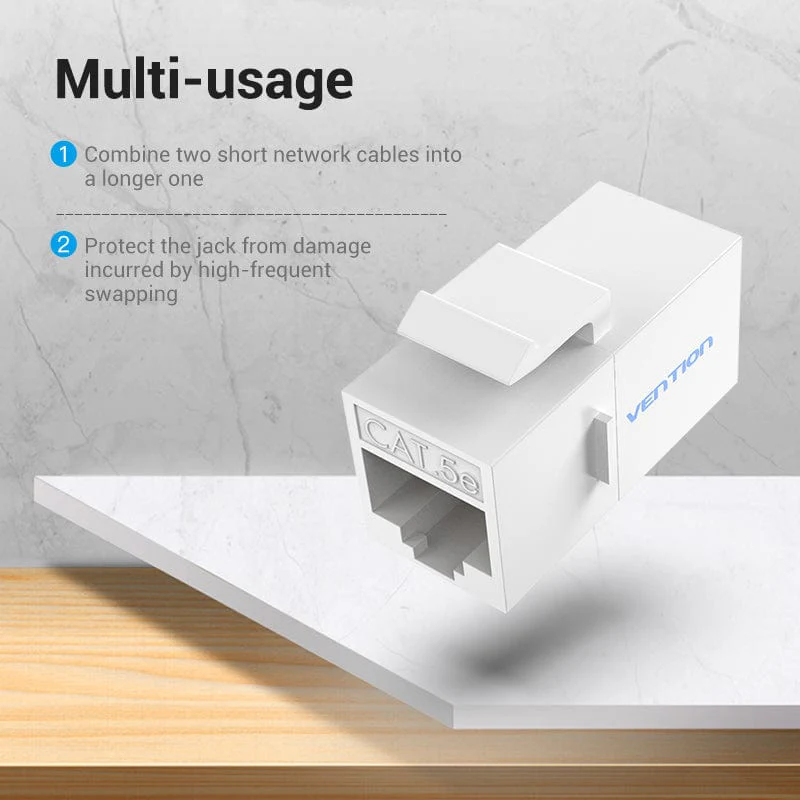 Vention Cat5e Unshielded Inline Coupler - Image 7
