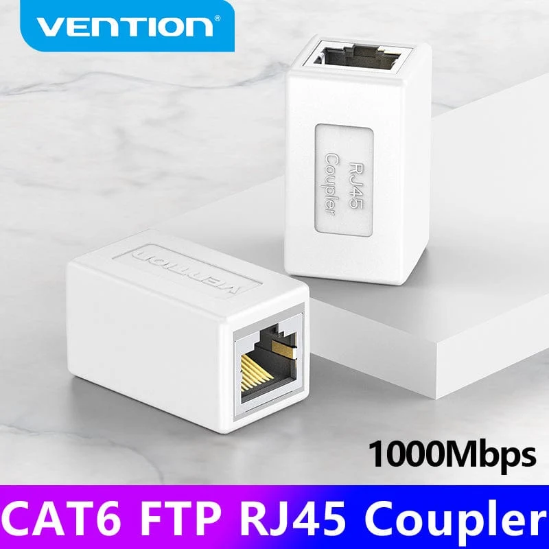 Vention Cat6 Shielded Inline Coupler - Image 3