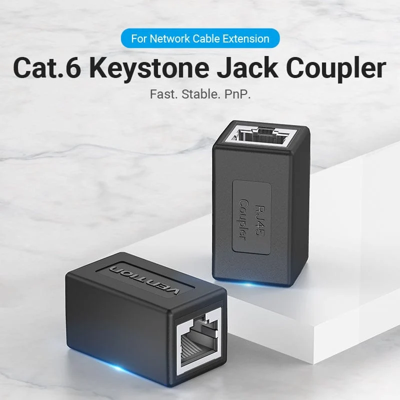 Vention Cat6 Shielded Inline Coupler - Image 5
