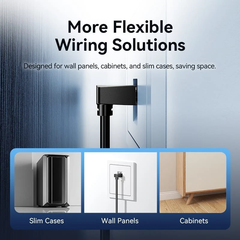 Vention Cat6 UTP Right Angle Ethernet Patch Cable - Image 4