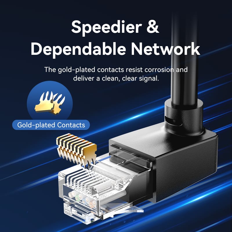 Vention Cat6 UTP Right Angle Ethernet Patch Cable - Image 9