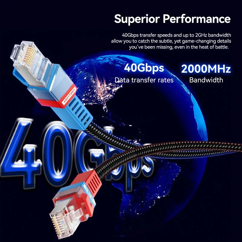 Vention Cat8 SFTP Gaming Patch Cable - Image 4