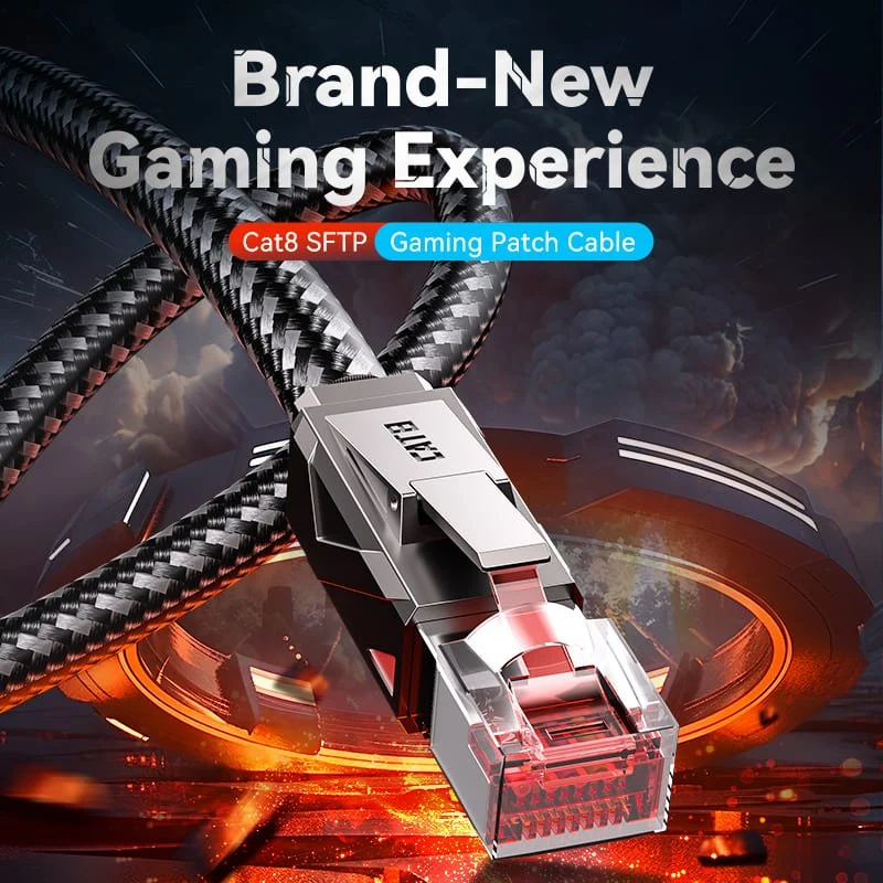 Cat8 SFTP Gaming Patch Cable - Image 2