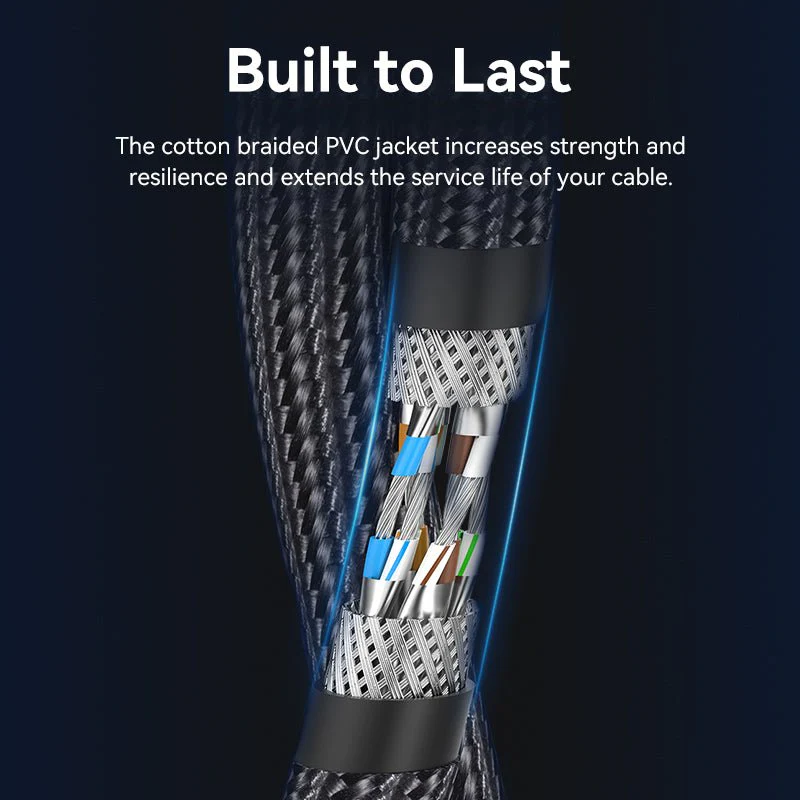 Vention Cat8 SFTP Ethernet Patch Cable - Image 11