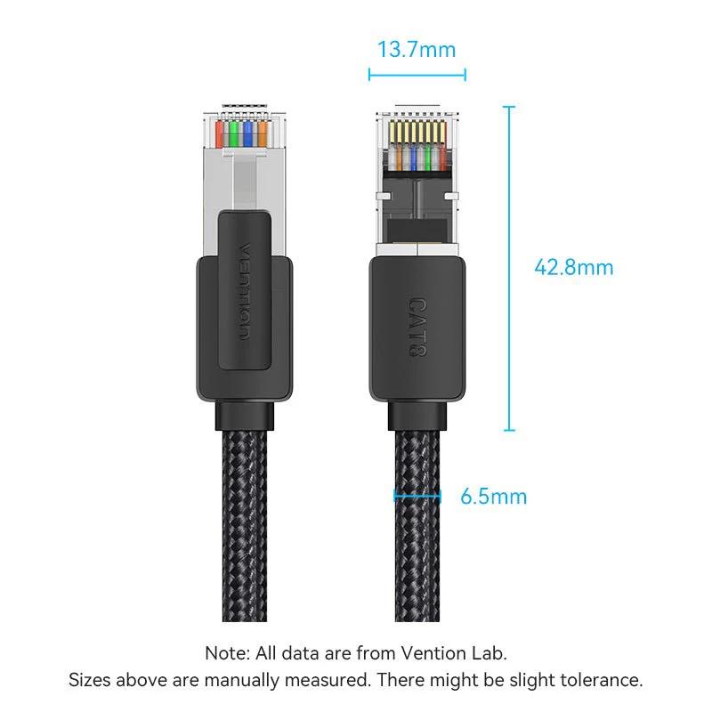 Vention Cat8 SFTP Ethernet Patch Cable - Image 15