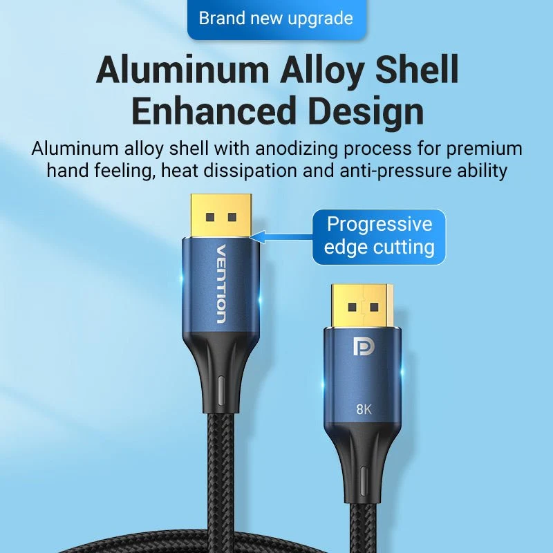 Vention 8K DisplayPort Cable - Image 4