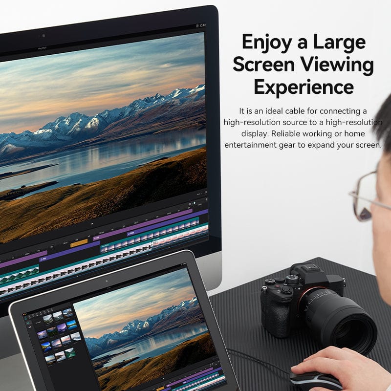 Vention 8K Mini DisplayPort to DisplayPort Cable - Image 7