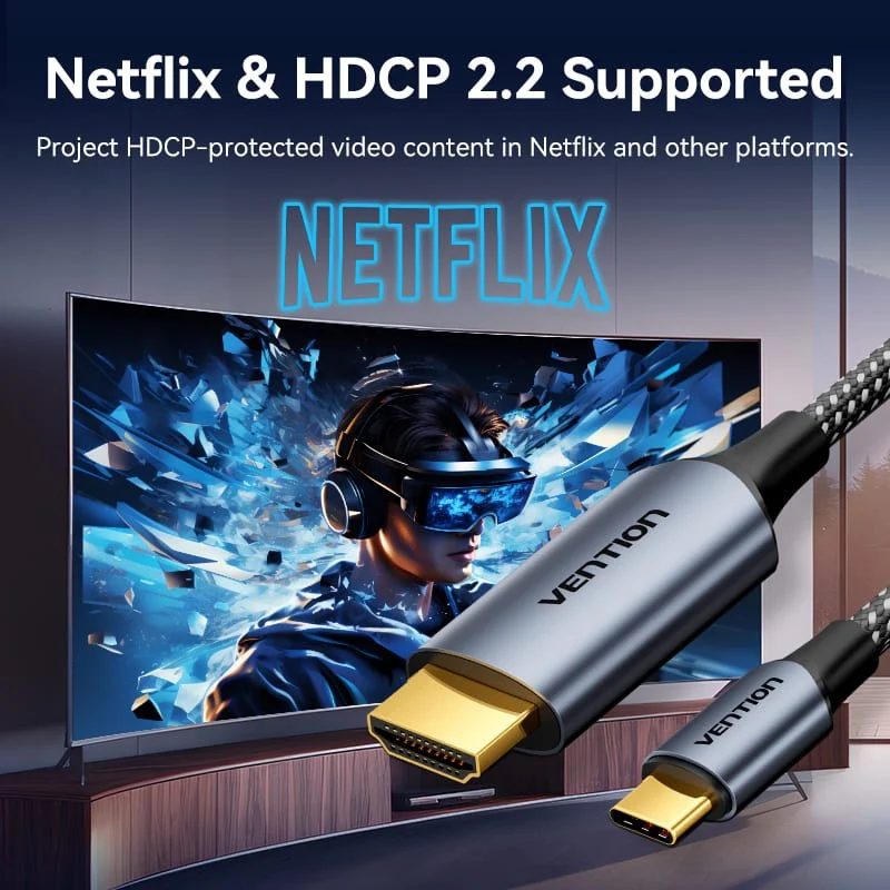 Vention USB-C To HDMI™ Cable - Image 3