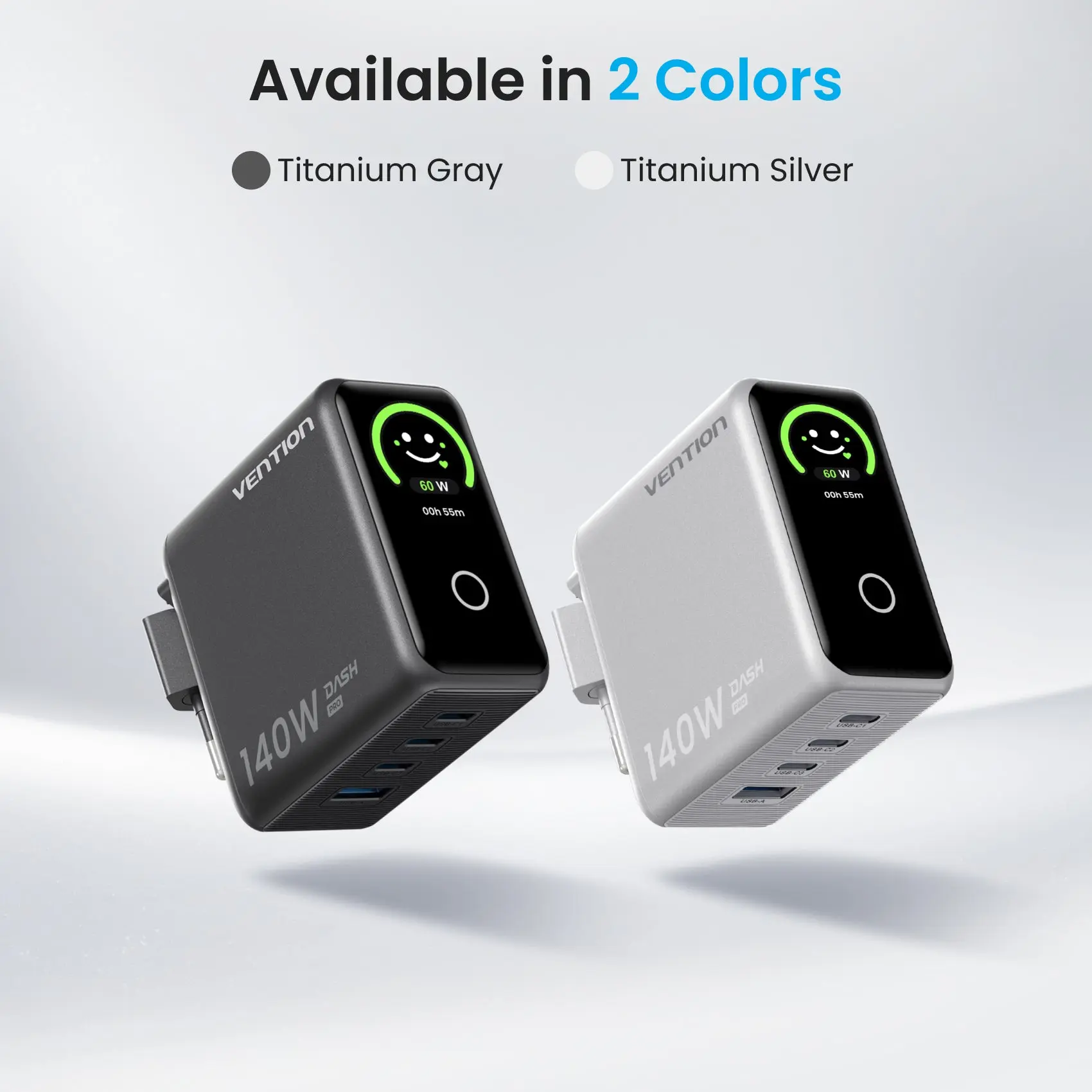 DASH PRO 140W 4-Port GaN5.0 Charger with Smart Display - Image 19