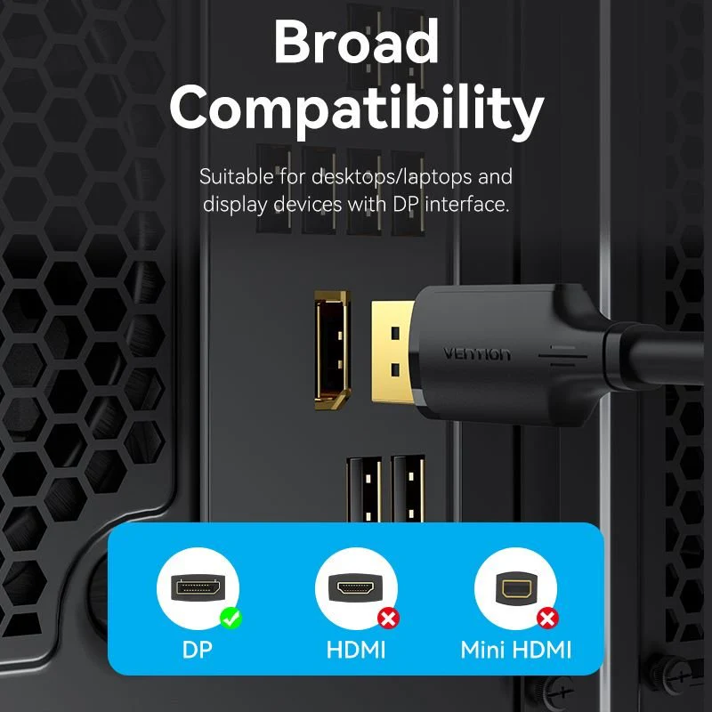 Vention DisplayPort Cable - Image 11
