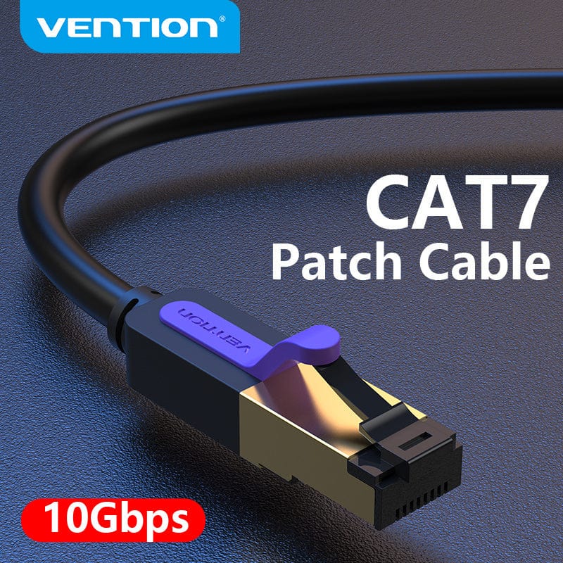 Vention Ethernet Cable RJ 45 Cat7 Lan Cable STP RJ45 Network Cable for Cat6 Compatible Patch Cord for Router Cat7 Ethernet Cable - Image 6