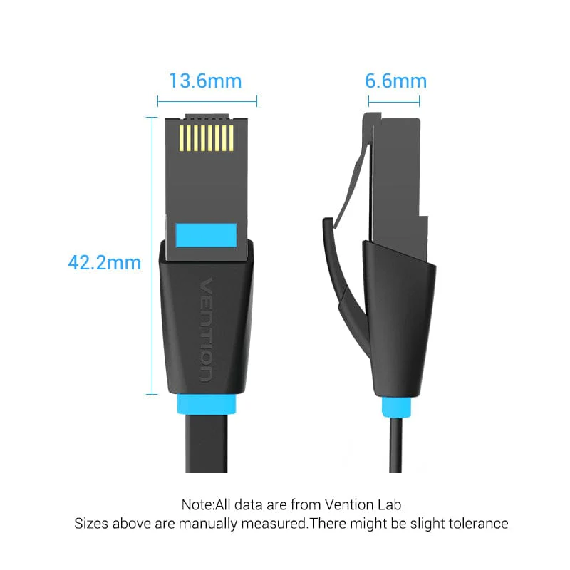 Vention Flat Cat6 UTP Ethernet Patch Cable - Image 5