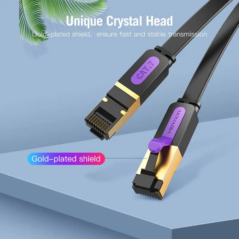 Vention Flat Cat7 Ethernet Extension Cable - Image 6