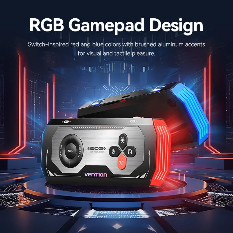 Vention Gaming Audio Amplifier Black - Image 4