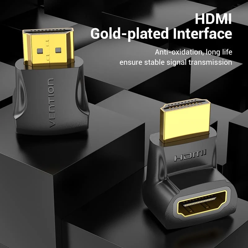 Vention HDMI™ 270 Degree Male to Female Adapter Black - Image 9