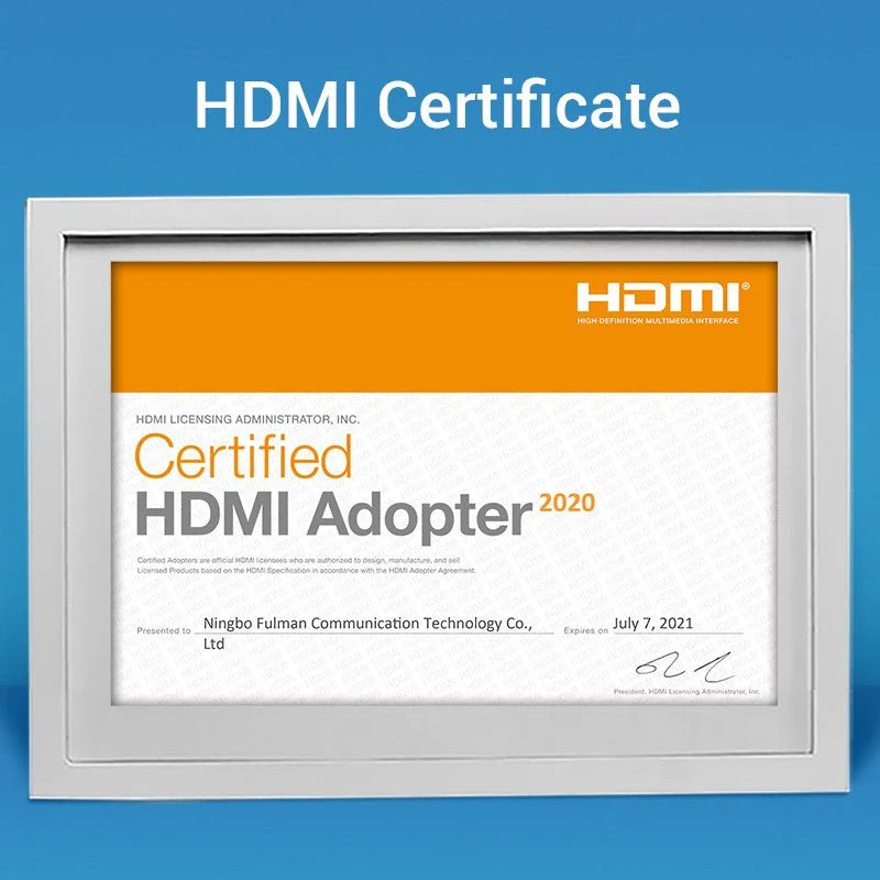 Vention HDMI™ 90 Degree Male to Female Adapter Black - Image 10