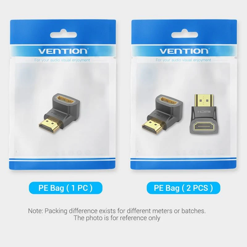 Vention HDMI™ 90 Degree Male to Female Adapter Black - Image 12