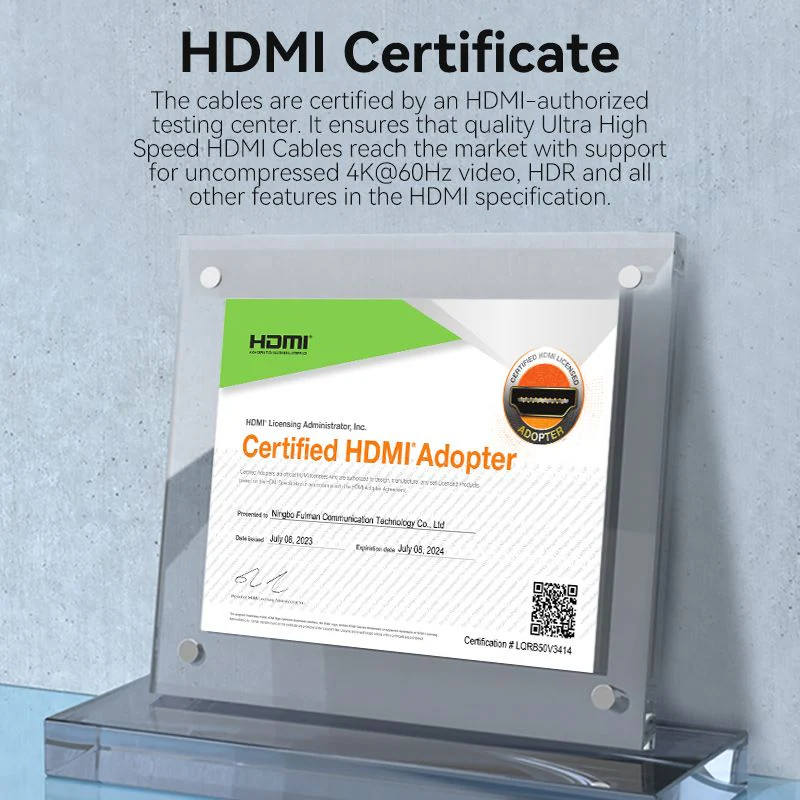 Vention HDMI™-A Male to Male 4K HD Cable 1.5M Black - Image 12