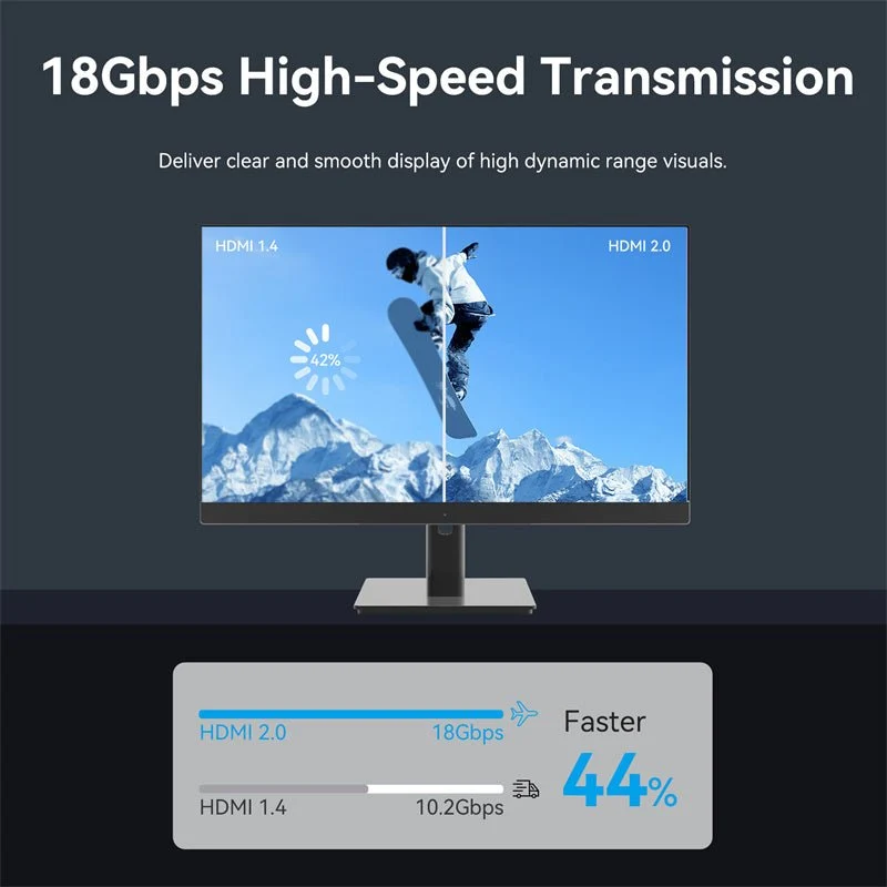 Vention HDMI™ Female to Female Repeater Gray Aluminum Alloy Type - Image 5