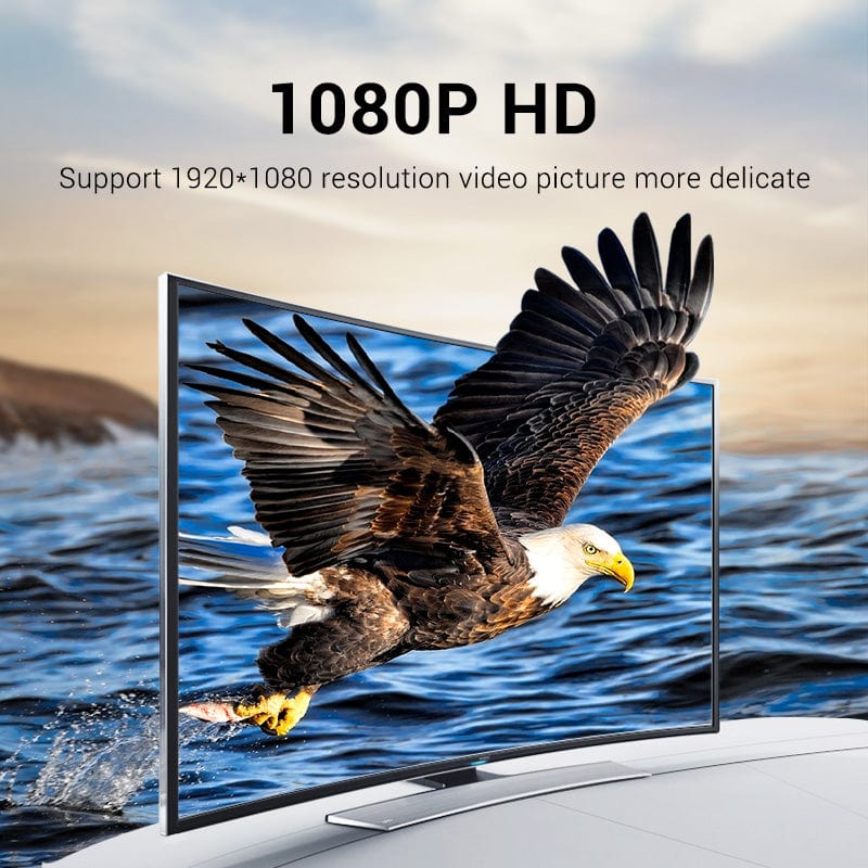 HDMI to VGA Cable HDMI™ Male to VGA Male Cable Audio Video Converter 1080P for PC TV Box Projector VGA to HDMI Cord - Image 8