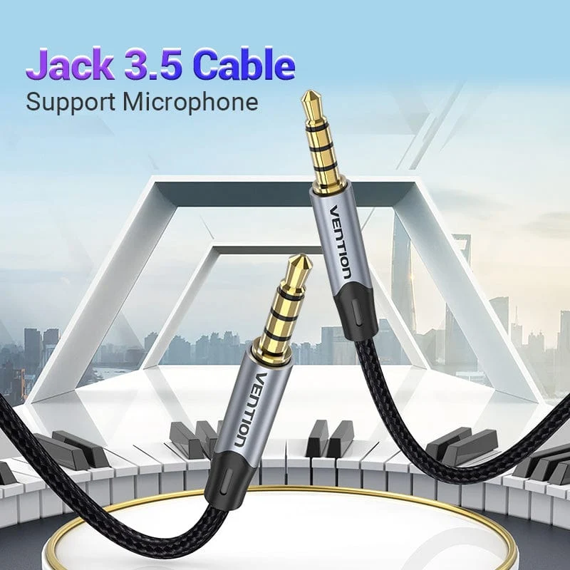 Vention 3.5mm Male to Male Audio Cable - Image 2
